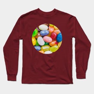 Jelly Beans Candy Photograph Circle Long Sleeve T-Shirt